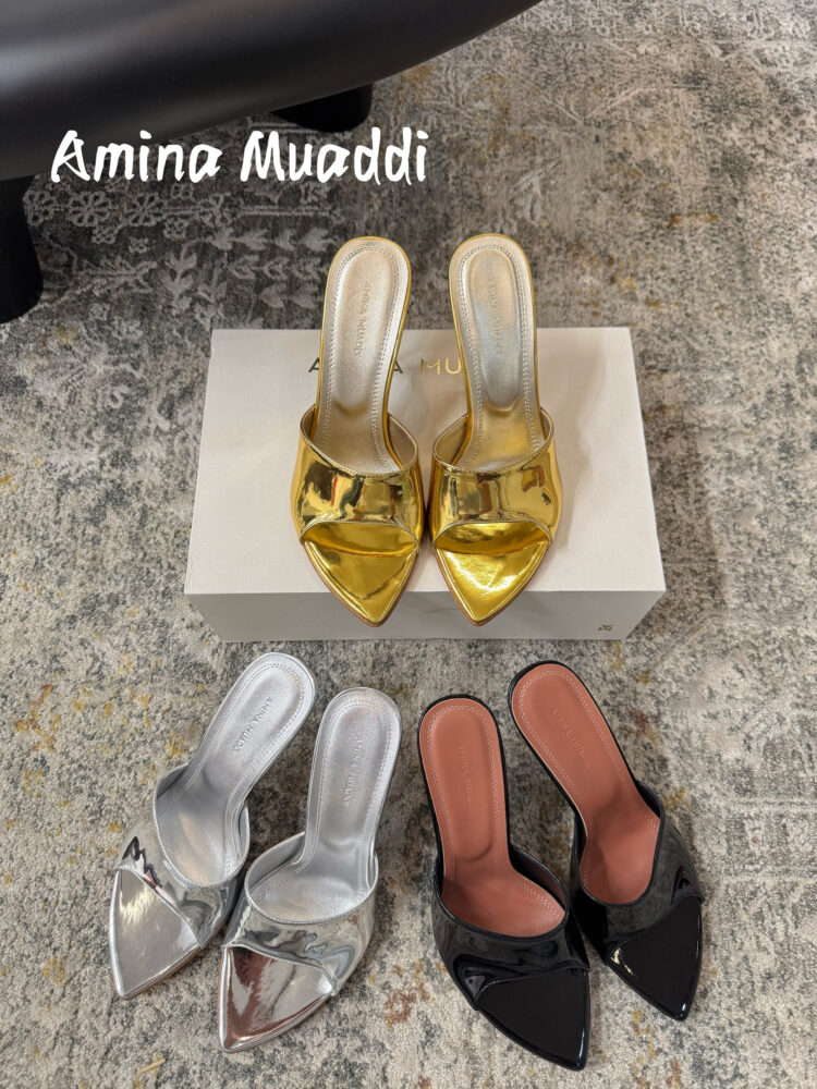 Guốc A• mina Muaddi FA2160 35/42 H9.5