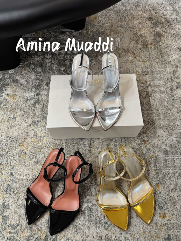 Guốc A• mina Muaddi FA2160 35/42 H9.5