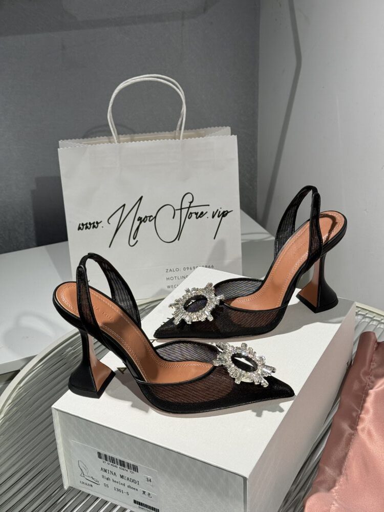 ORD Trả Kh- Guốc A• mina Muaddi