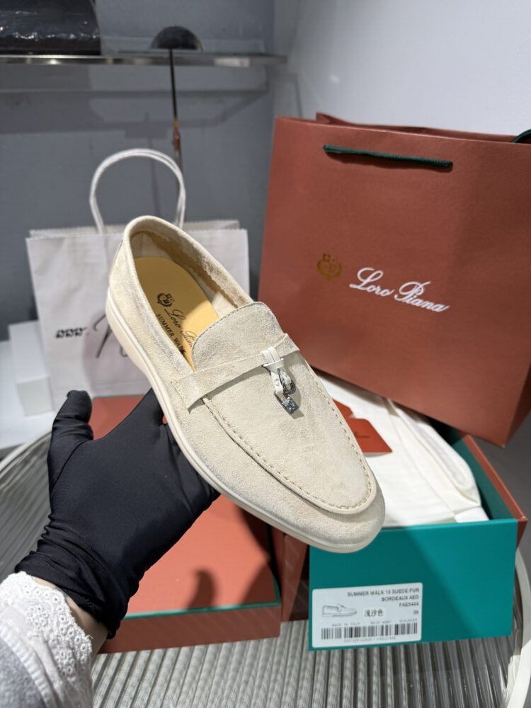 ORD Trả KH- Giày L• oro Piana loafer