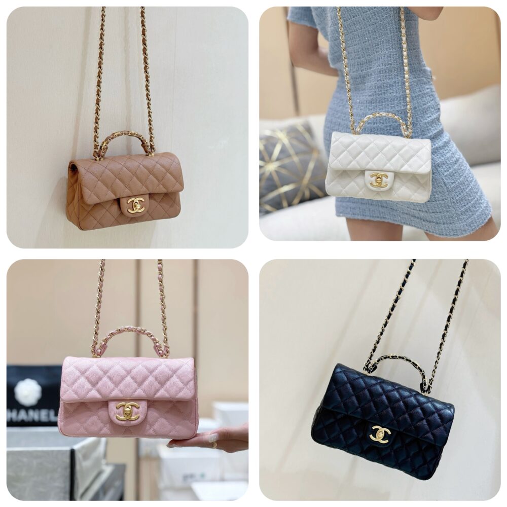 V I P Túi C• hanel mini handle AS5701 AS5702