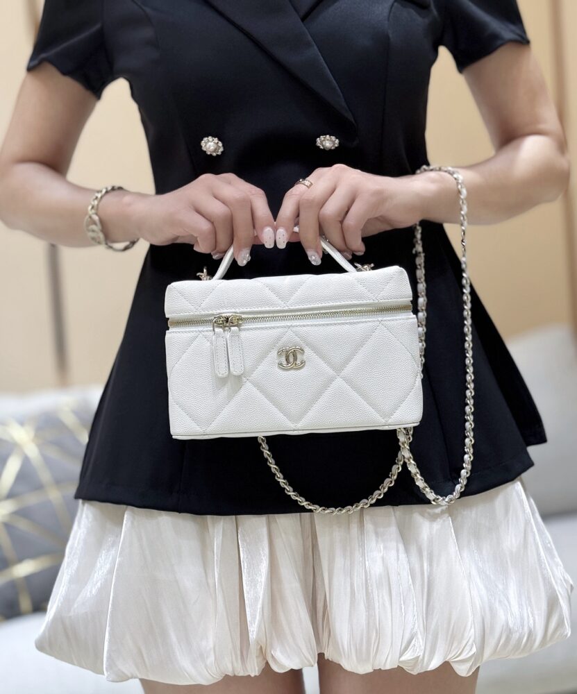 V I P Túi C• hanel Vanity AP4936 14x19x5cm