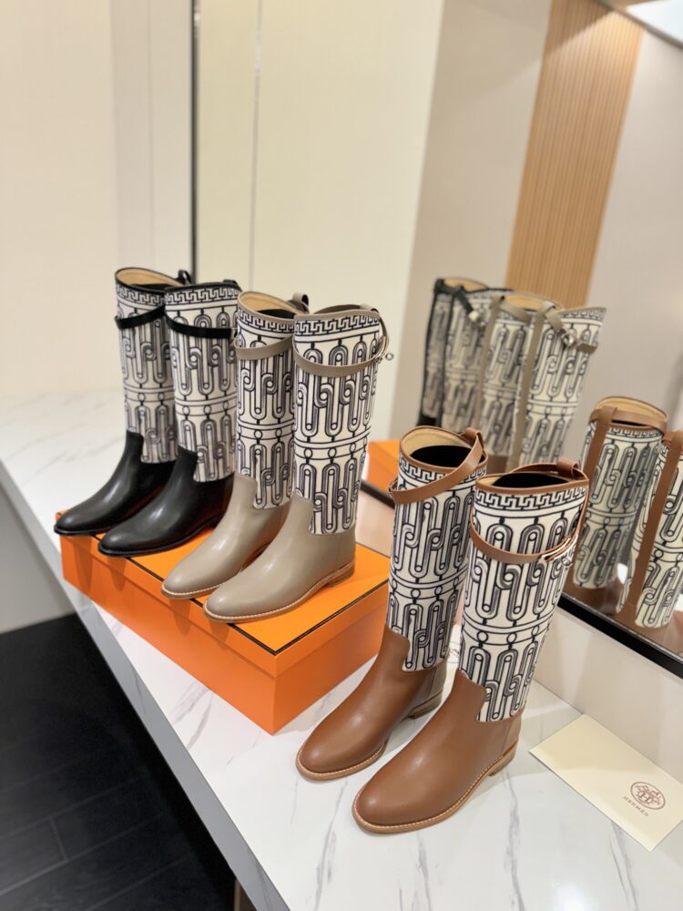 Boots cao cổ H• ermes FA3500 34/42