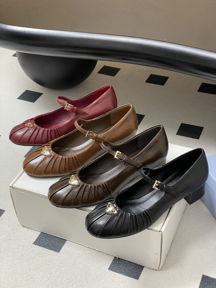 Giày búp bê có gót C• hanel FA2280 35/42 H4