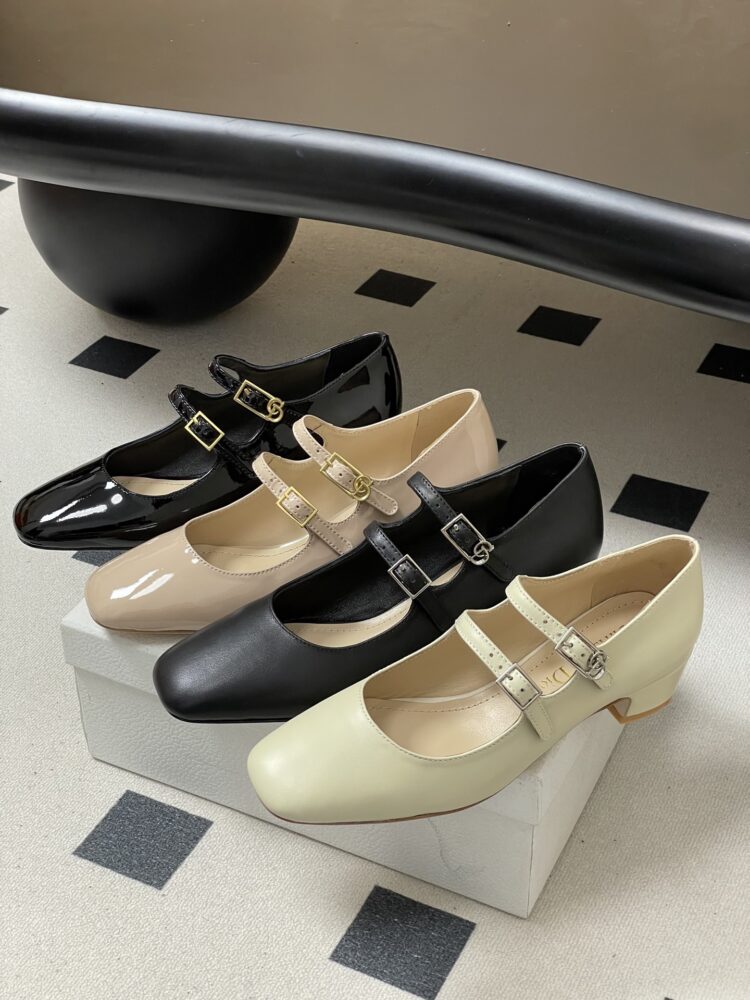 Giày búp bê có gót D• ior FA2080 34/42 H4