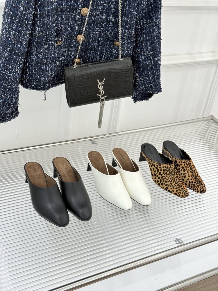 Giày mule có gót K• haite FA2080 35/41