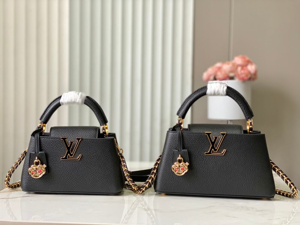 Túi L• V Capucines East West M27300 22cm /26.5cm