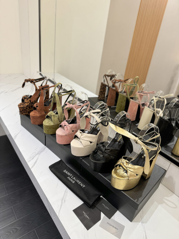 Giày sandal gót vuông cao Y• SL FA2160 35/41 H14