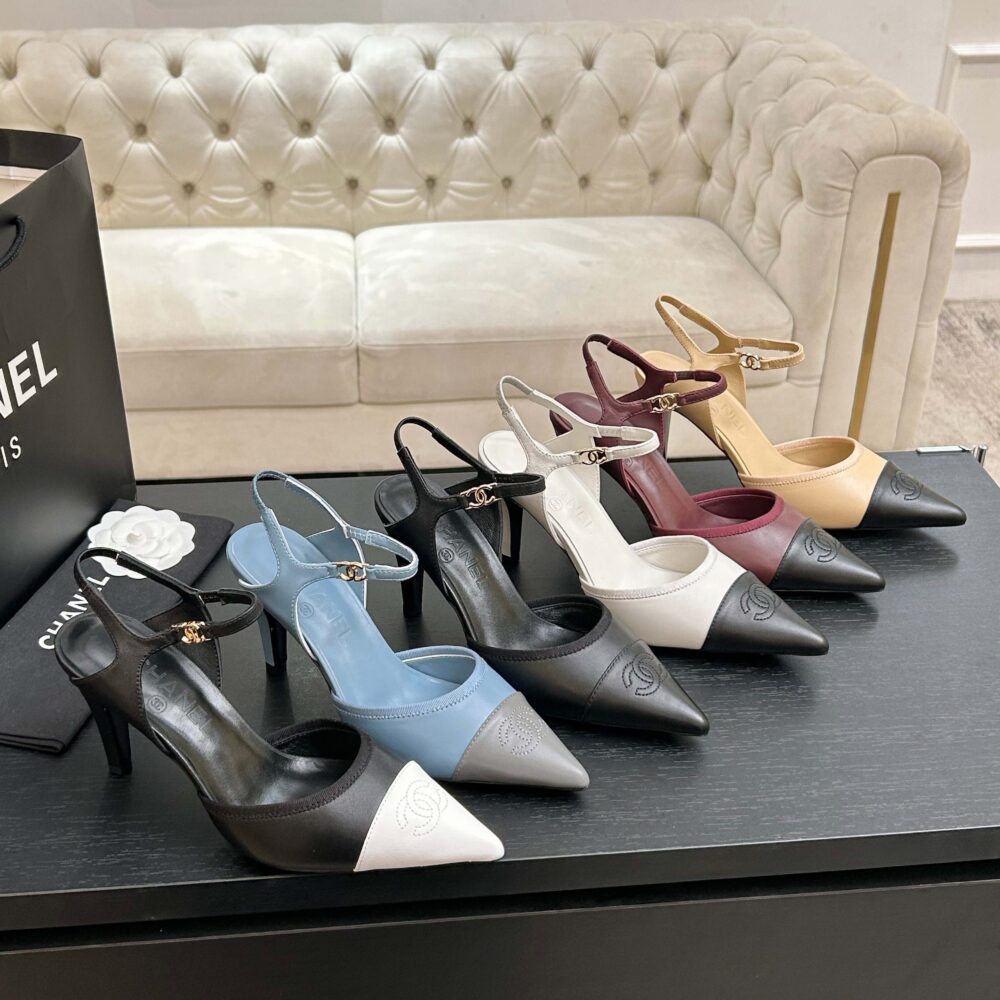 Giày sandal cao gót C• hanel FA2000 35/41 H9