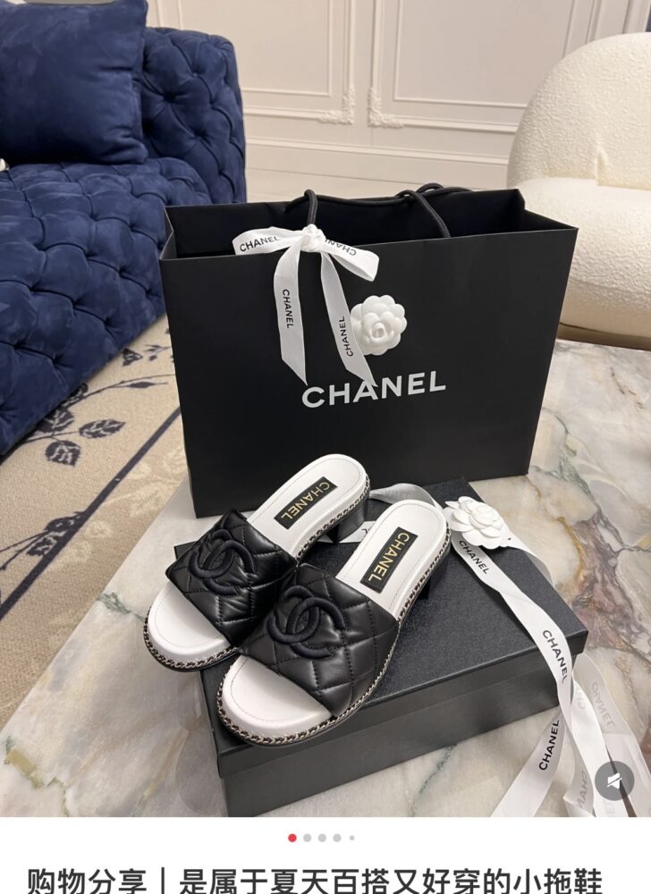 Vip Dép có gót C• hanel 31082640 35/40