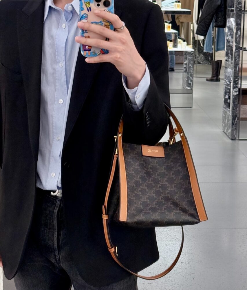 Túi C• eline Cube 124182 18.5x21x17cm