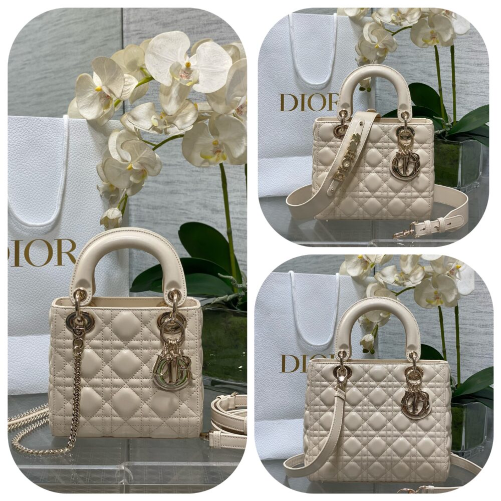 Túi D• ior lady 17cm 20cm 24cm 32cm