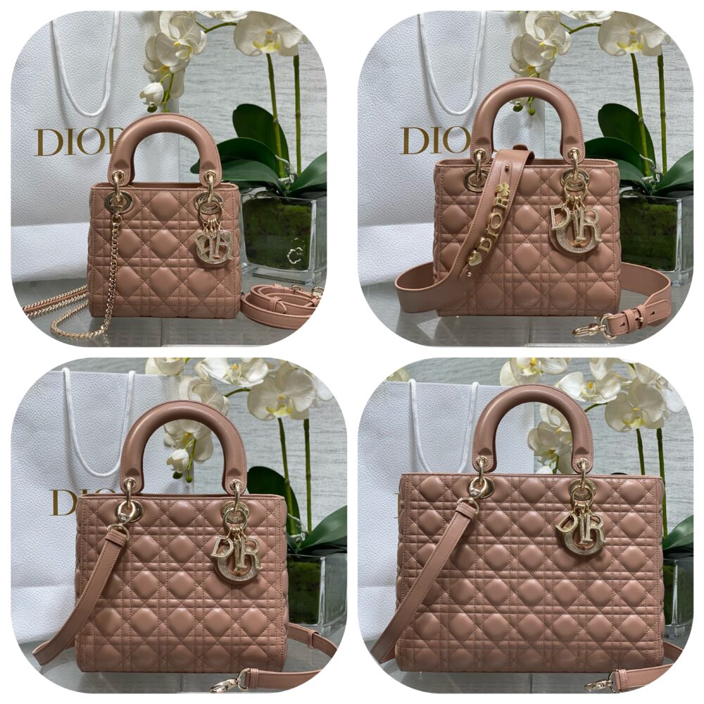 Túi D• ior lady 17cm 20cm 24cm 32cm