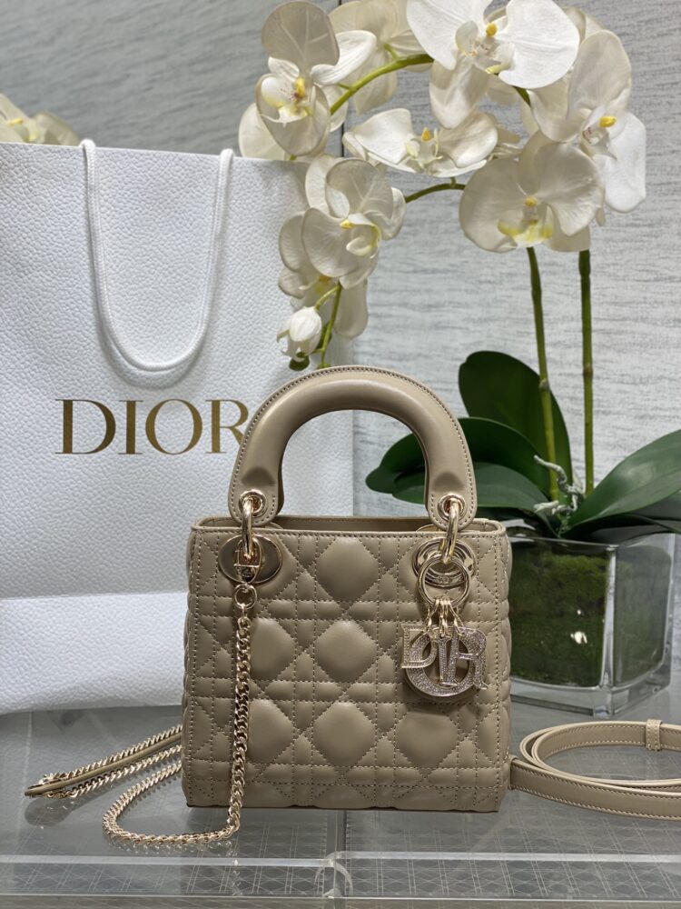 Túi D• ior lady charm đá 17cm 20cm 24cm 32cm