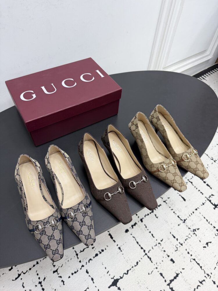 Giày cao gót G• ucci 40312280 35/42 H5.5