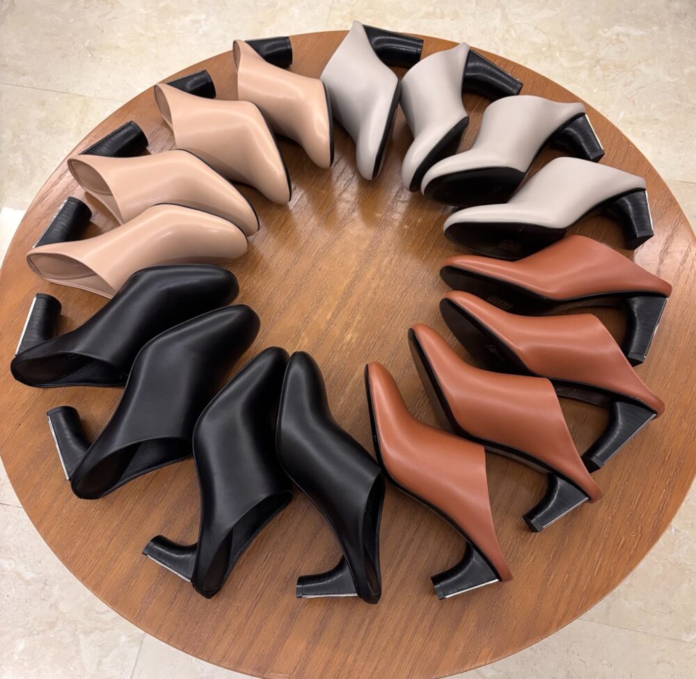 Giày sục cao cót H• ermes Lina80 40402700 34/42