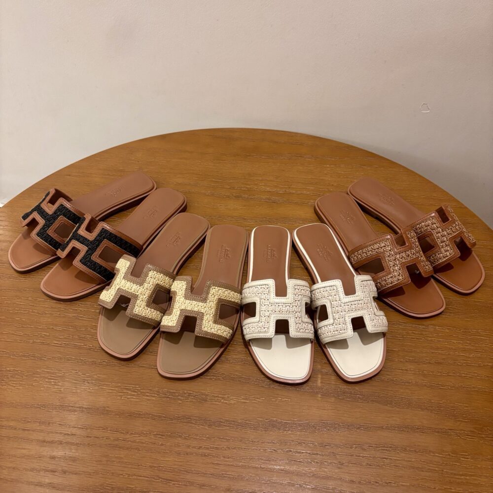 Dép H• ermes Oran cói 40402360 34/42