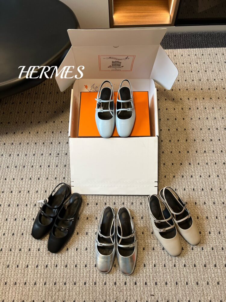 Giày bệt sandal H• ermes Jackie 49122600 35/40