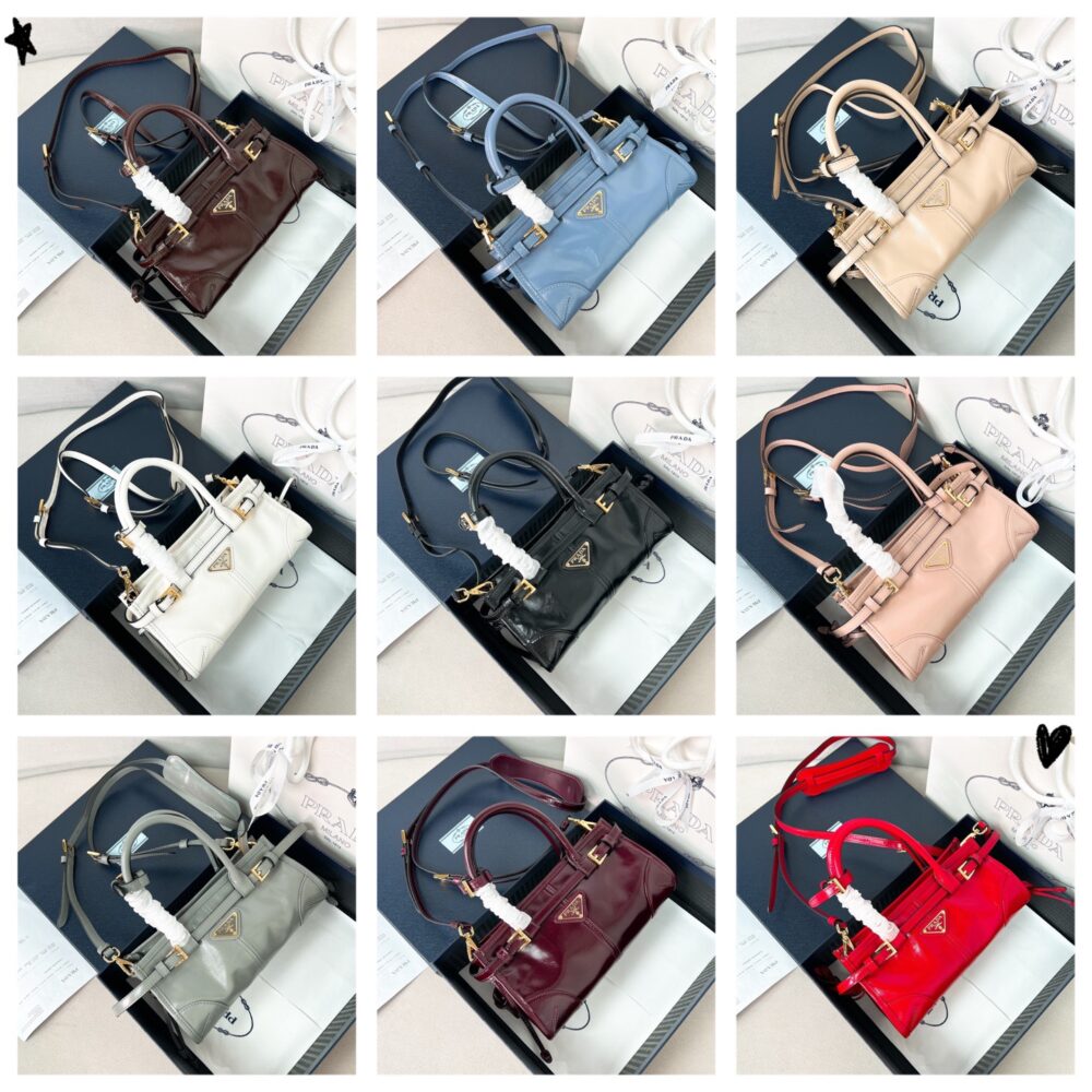 Túi P• rada Lux Soft Bonnie 1BA486 23.5x12x9cm