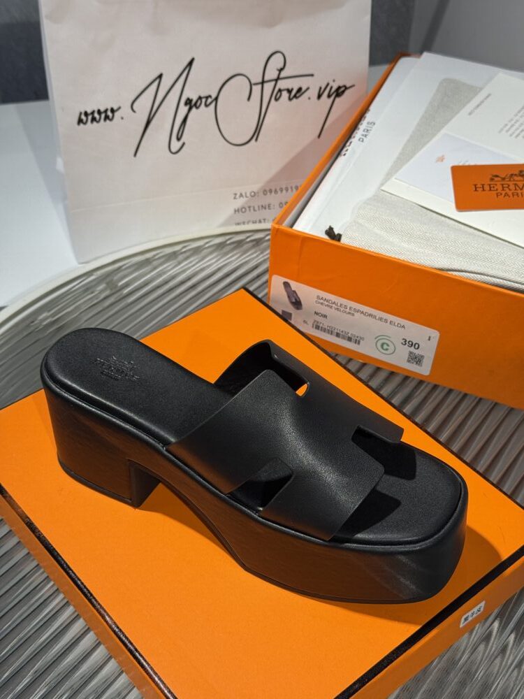 ORD Trả Kh- Giày đế xuồng H• ermes