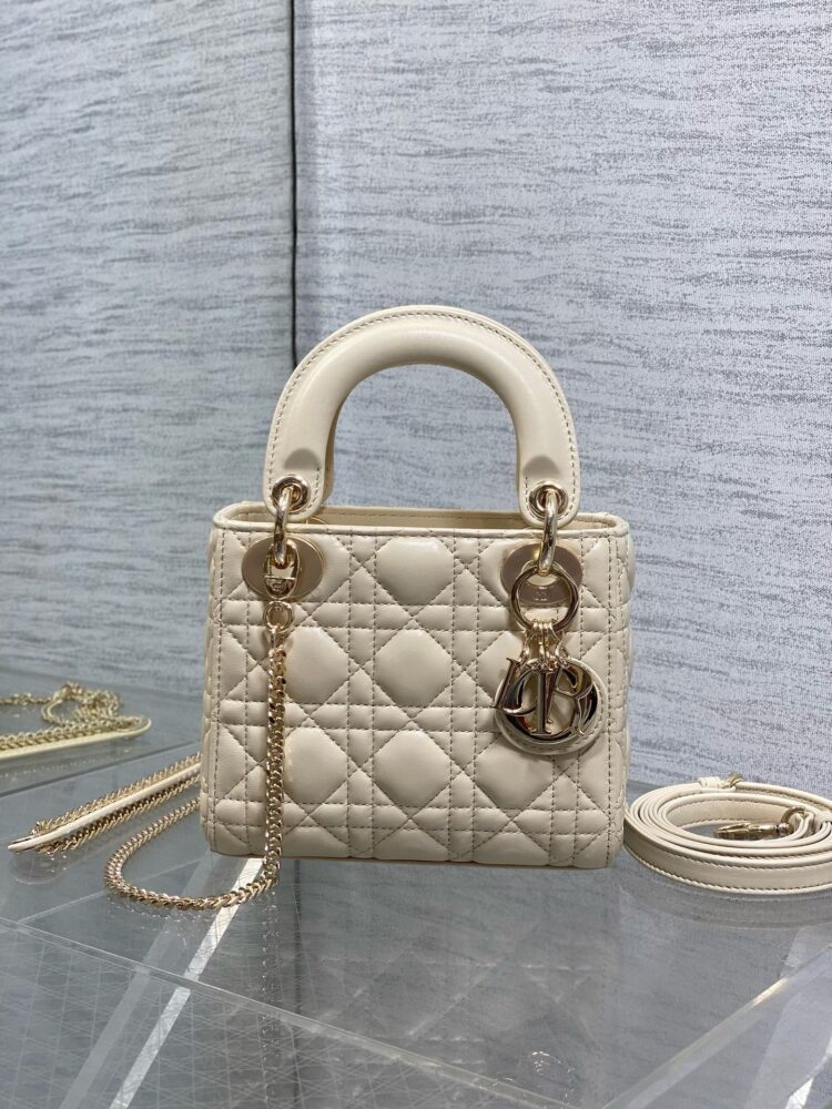 Túi D• ior lady mini 17cm