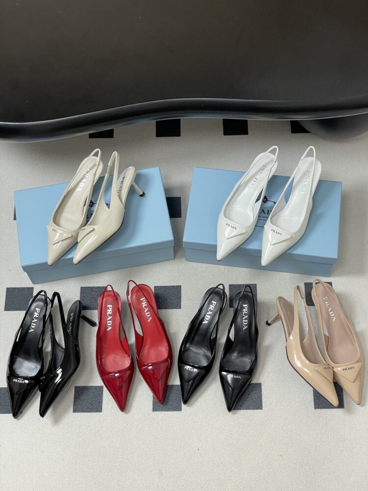 Giày cao gót sandal P• rada 10392200 35/41 H5.5