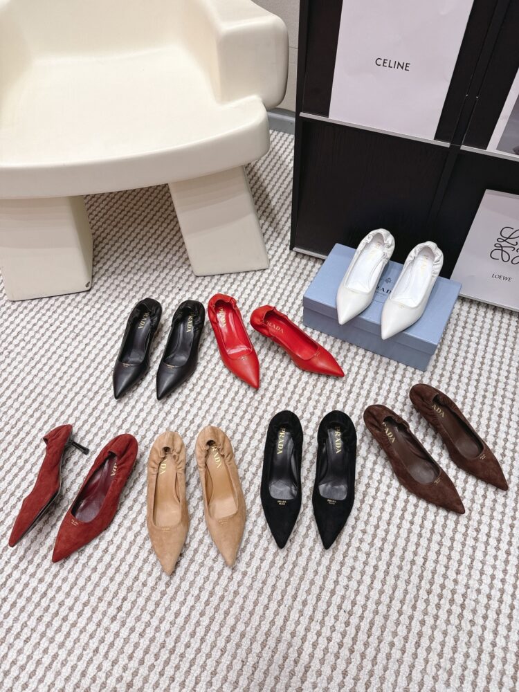 Giày cao gót P• rada 10392240 35/41 H5.5