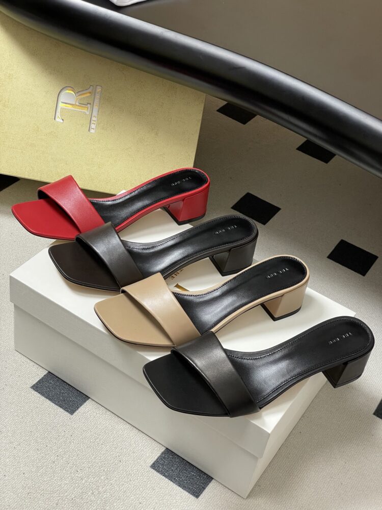 Giày cao gót vuông The R• ow FA1840 35/40 H4.5