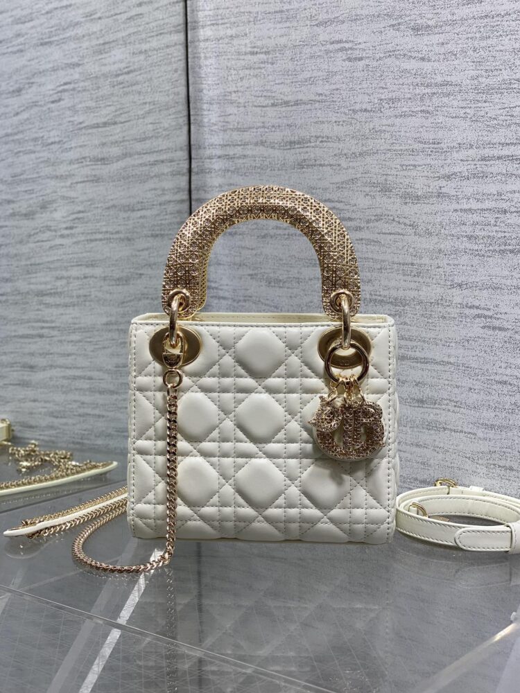 Túi D• ior Lady mini charm 3D