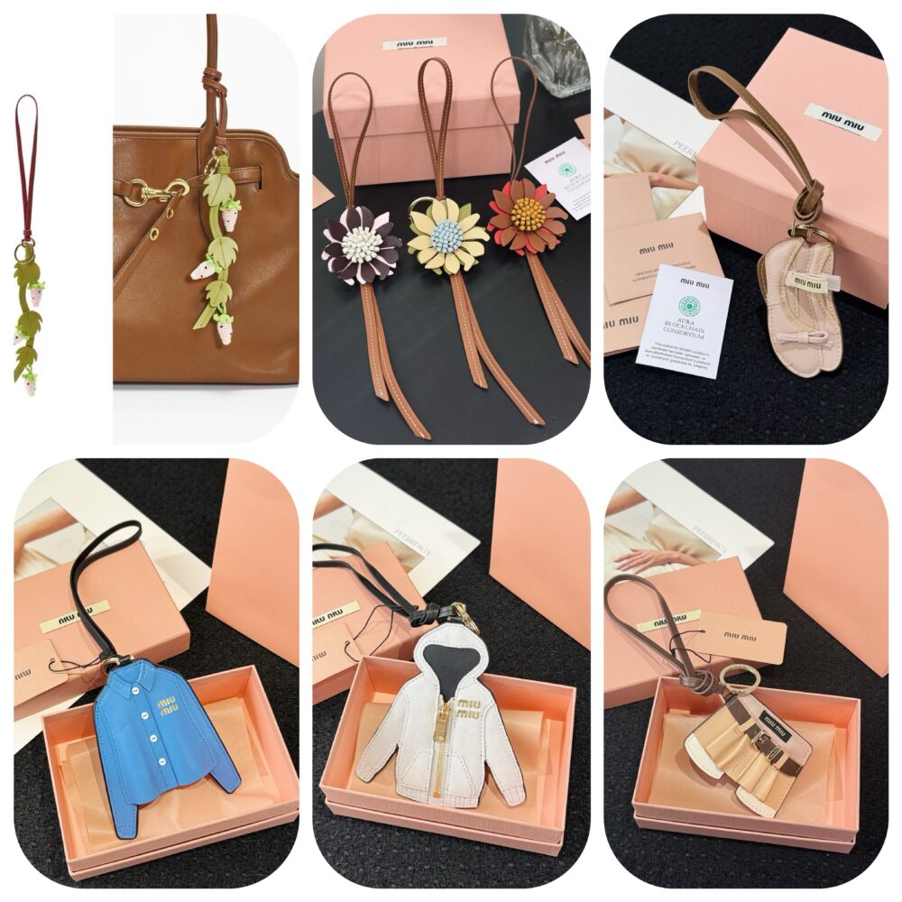 Charm treo túi M•iuMiu