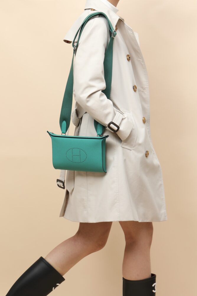 V I P Túi H• ermes videpoches Togo 27x14x4cm