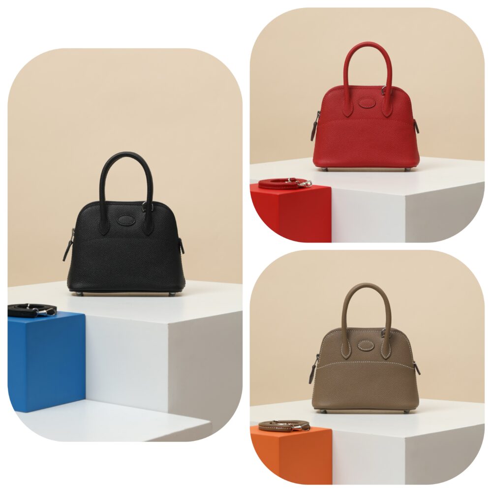 V I P Túi H• ermes Bolide Epsom CK89/Q5/CK18 15x12x7cm