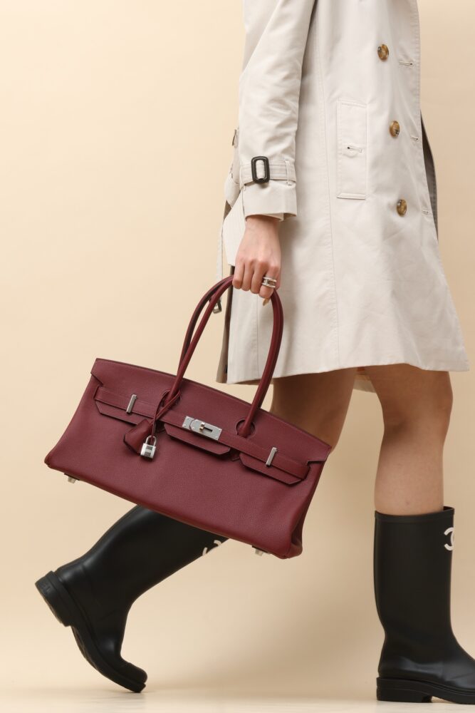 V I P Túi H• ermes BK Shoulder Togo 55 42x18x22cm