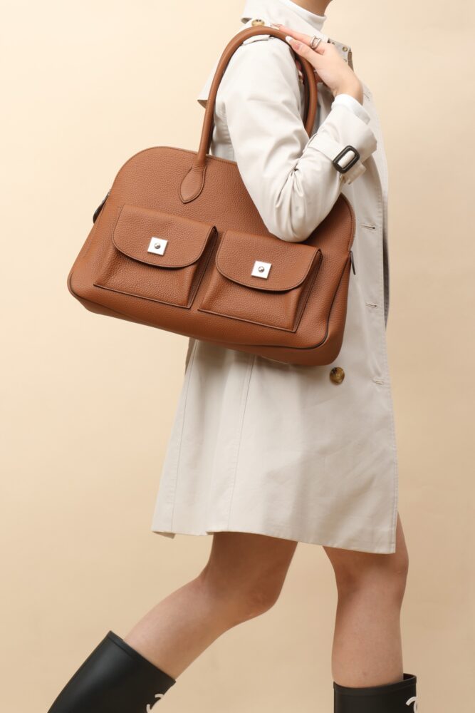 V I P Túi H• ermes Caravas CK37 Togo 43x8.7x26cm