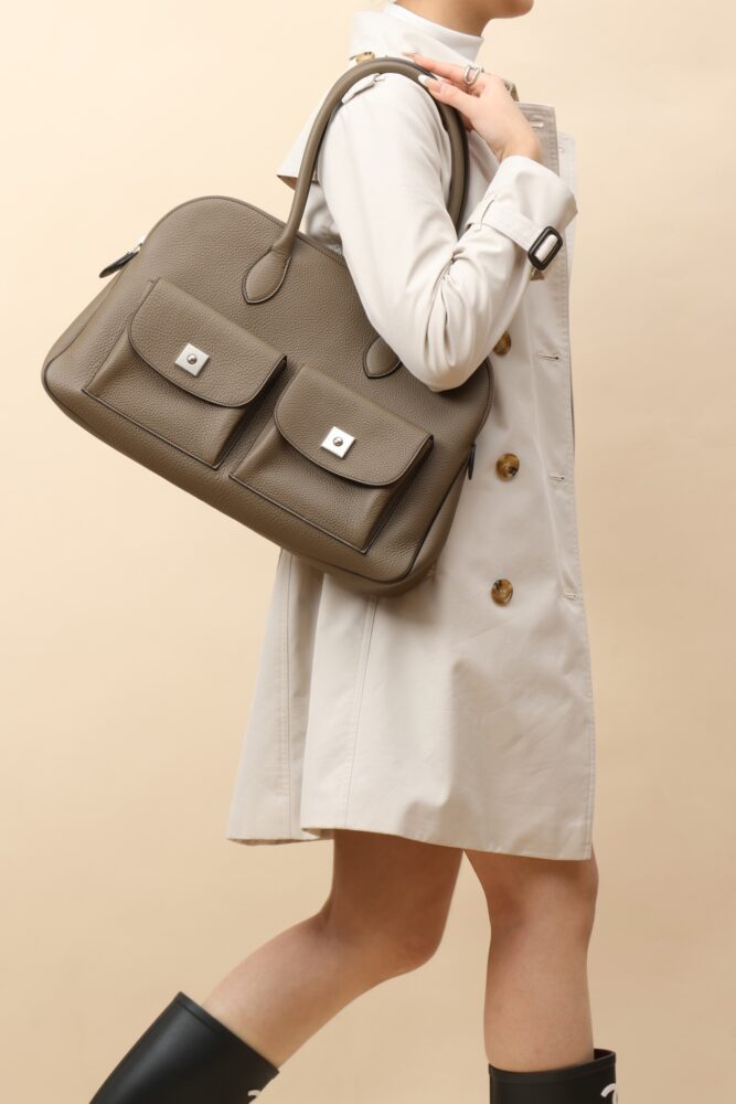 V I P Túi H• ermes Caravas CK18 Togo 43x8.7x26cm