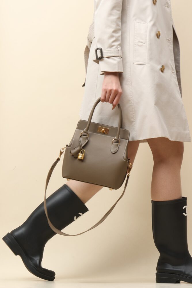 V I P Túi H• ermes ToolBox Swift CK18 20x21x15cm