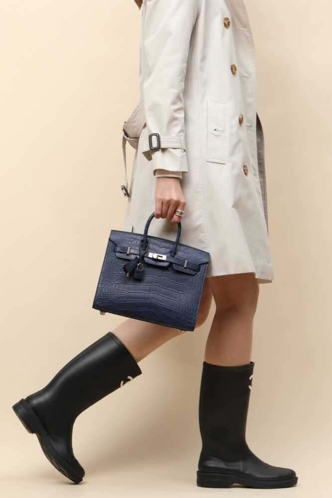 V I P Túi H• ermes BK Sellier 25 Ai Alligator Matte