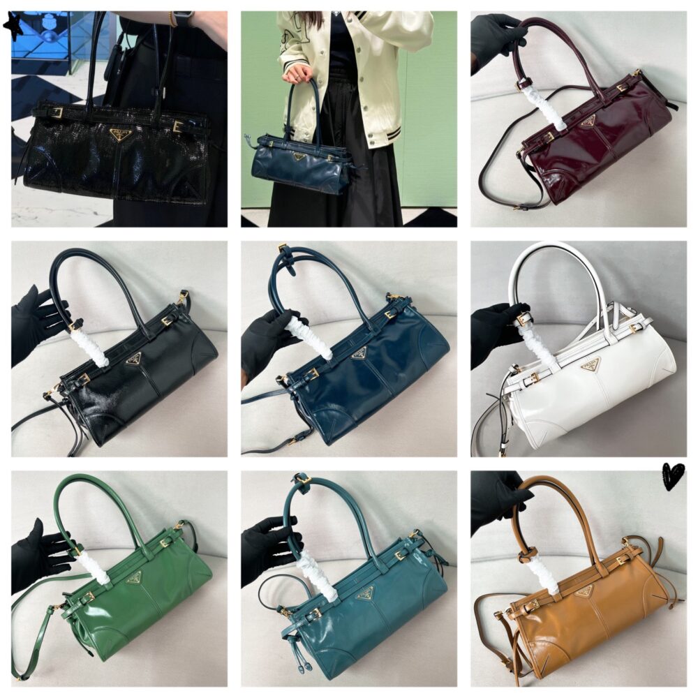 Túi P• rada Bonnie LuxSoft 1BA426 32x15.5x12cm