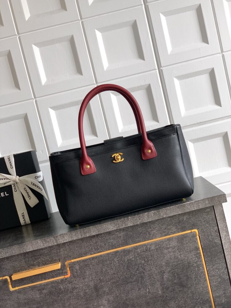 Túi C• hanel shopping tote 17.5x32x13cm