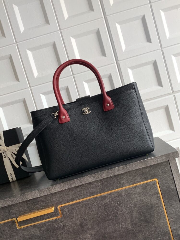 Túi C• hanel shopping tote 24x36x14cm