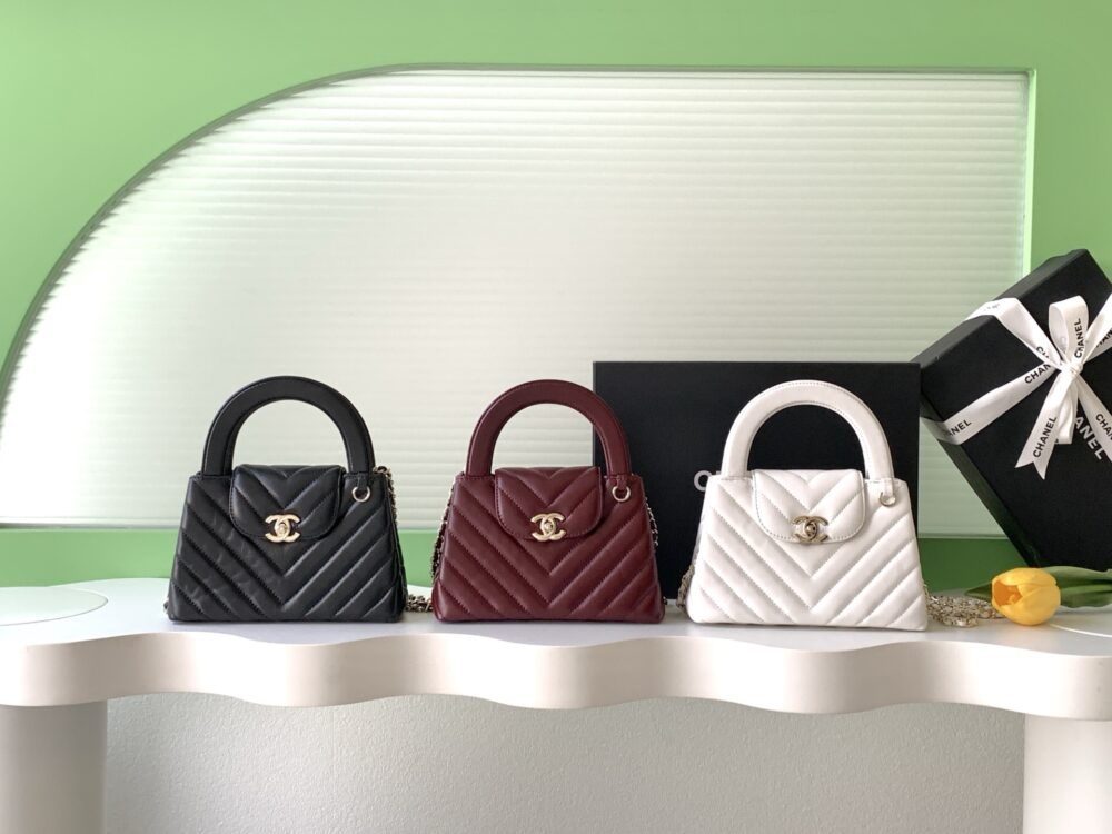 Túi C• hanel Kelly AS4416 13x19x7cm