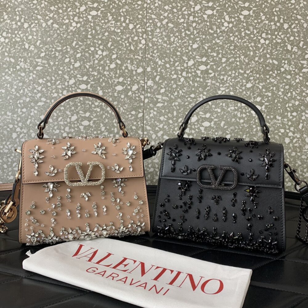 Túi VLTN VSLING đính đá 19x13x9cm