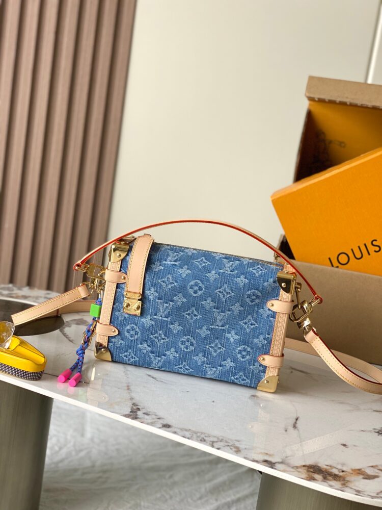 Túi L• V Side Trunk Denim M27450 23.5x16x8.5cm