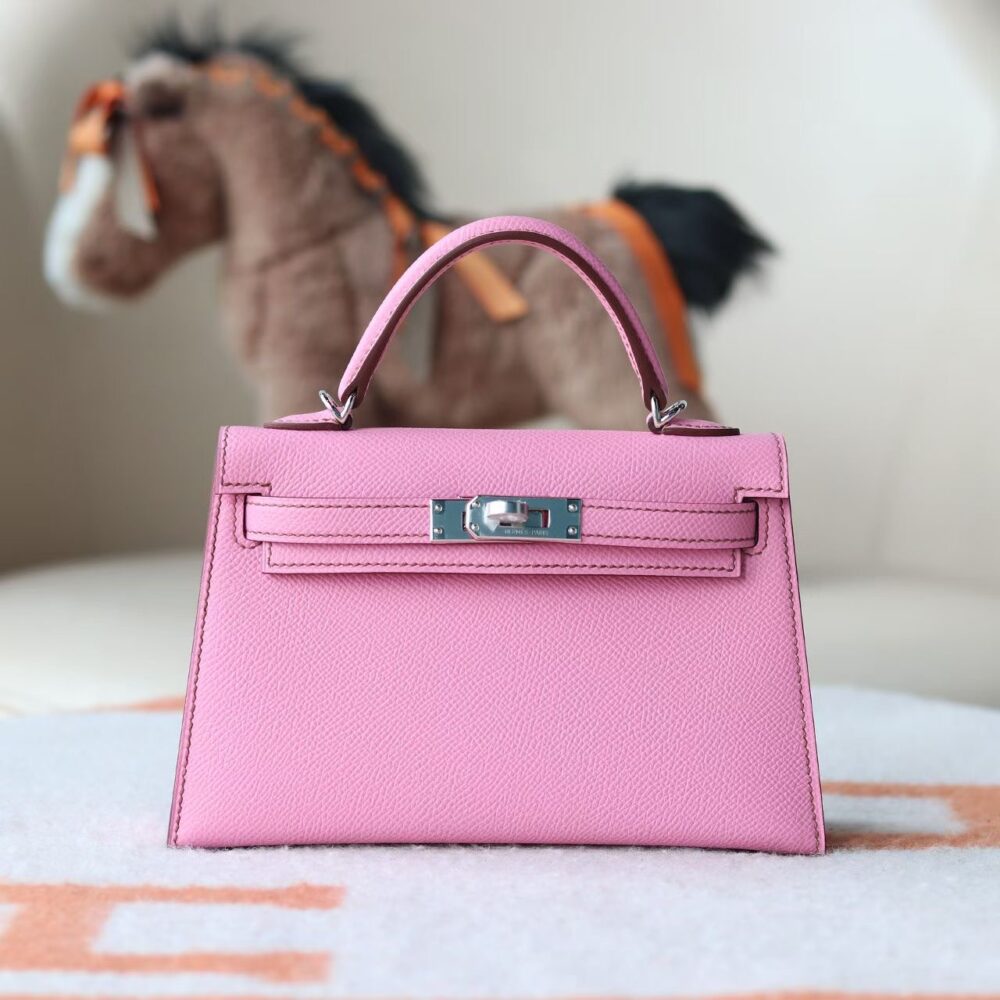 V I P Túi H• ermes Kelly Mini II Epsom 5P