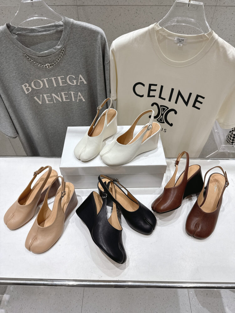 Giày sandal đế xuồng MM6 FA2160 35/40