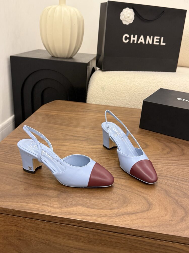 Giày slingback cao gót C• hanel 10342000 34/41