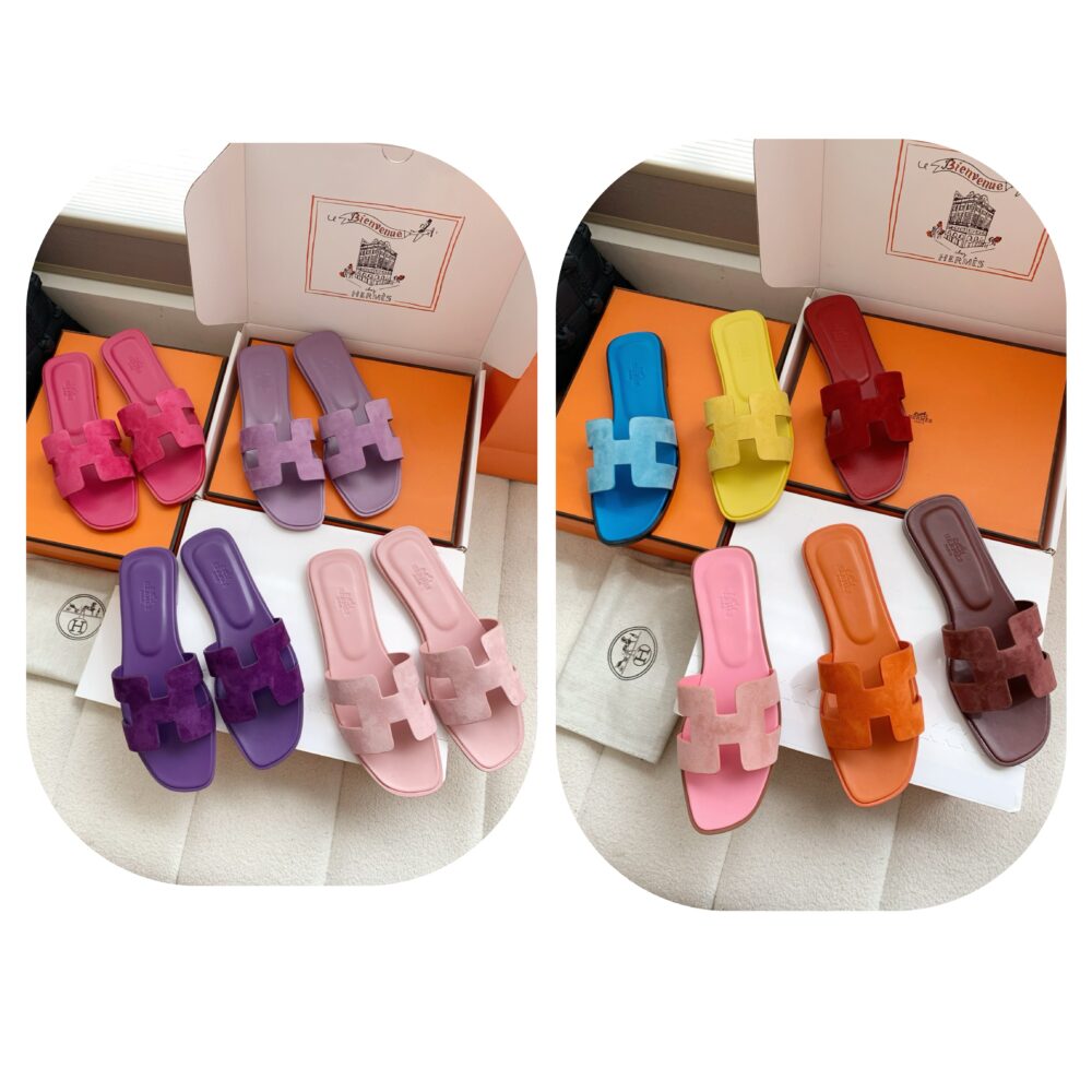 Dép H• ermes Oran da lộn 10342200 34/42