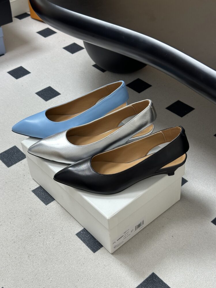 Giày sandal đế xuồng J• il Sander FA2080 34/41 H4