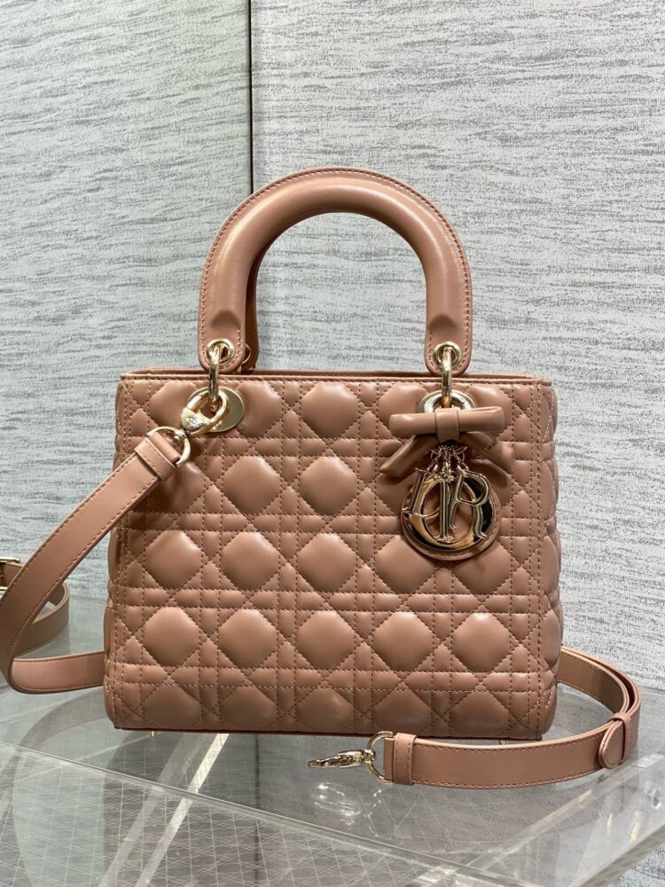 Túi CD lady charm nơ 24cm