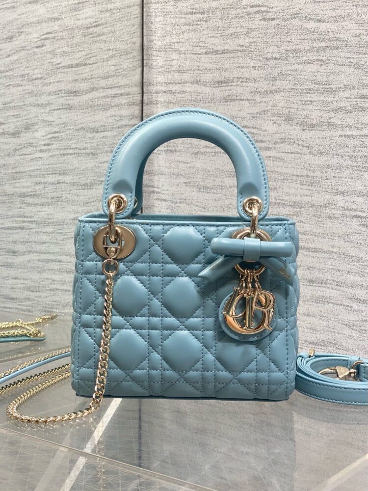 Túi CD lady charm nơ 17cm